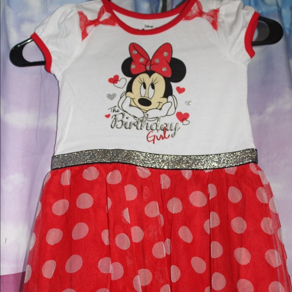 savannah james birthday dress Minnie Mouse Costume Girls Dress up Princess Toddler Cute Polka Dots F –  Babykayla fashion main image 1